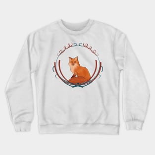 copper fox Crewneck Sweatshirt